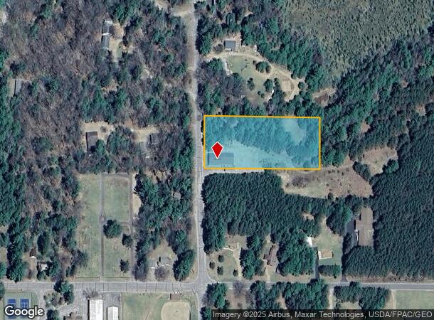  8726 Sayner St, Sayner, WI Parcel Map