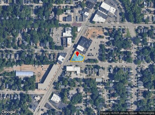  1410 Plainfield Ave Ne, Grand Rapids, MI Parcel Map