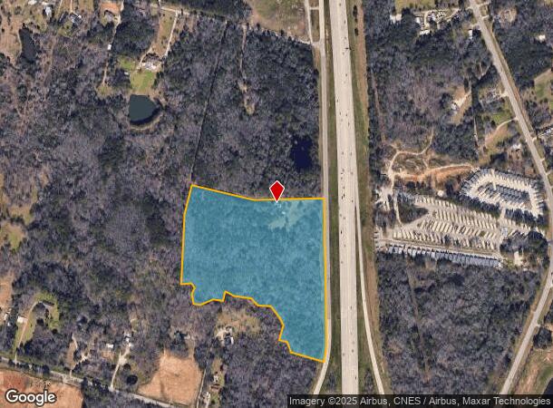  15201 Interstate 45 N, Willis, TX Parcel Map