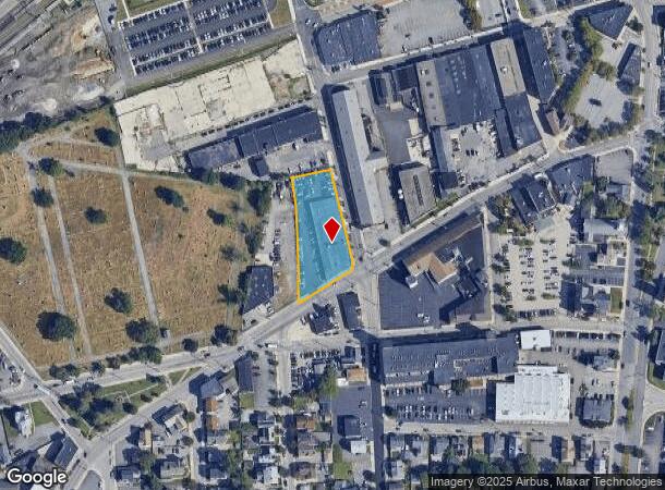  501 Main St, Pawtucket, RI Parcel Map