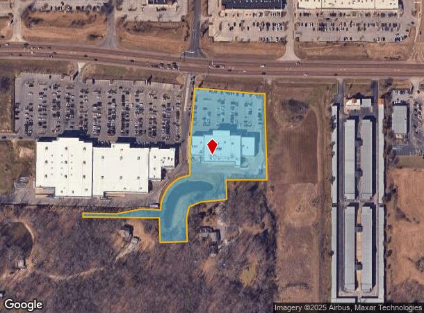  5155 Goodman Rd, Olive Branch, MS Parcel Map