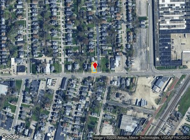 602 W Sylvania Ave, Toledo, OH Parcel Map