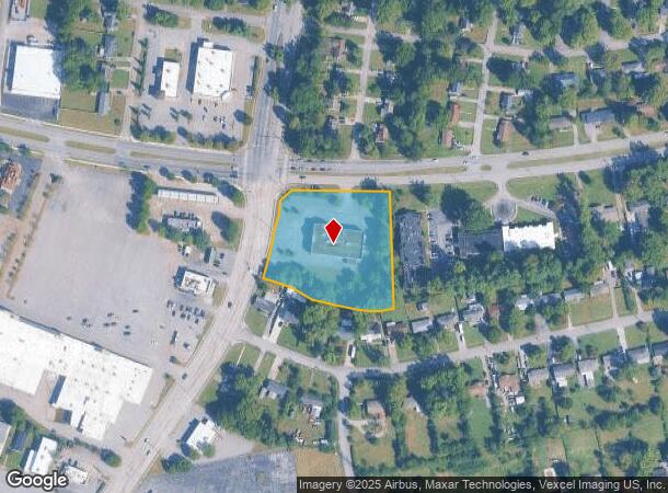  1696 Middle Tennessee Blvd, Murfreesboro, TN Parcel Map