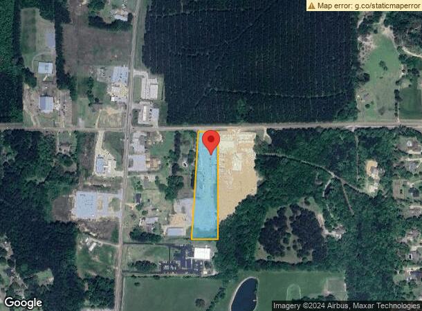  124 Baker Ln, Brandon, MS Parcel Map