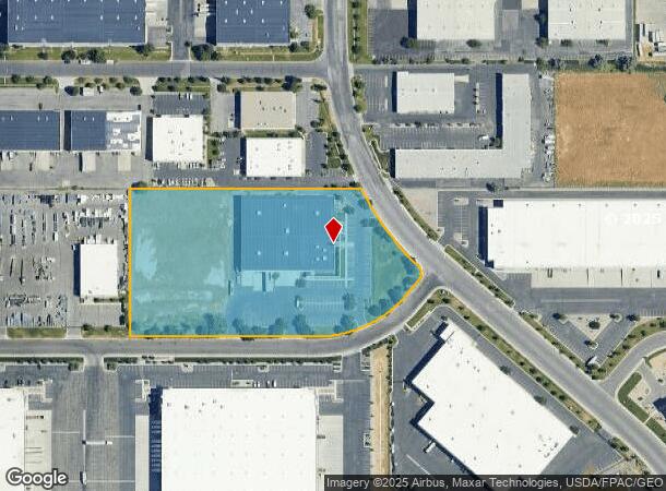 1550 S Gladiola St, Salt Lake City, UT Parcel Map