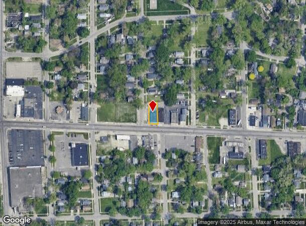  2125 Davison Rd, Flint, MI Parcel Map