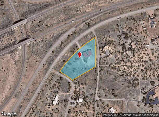  130 Rabbit Rd, Santa Fe, NM Parcel Map