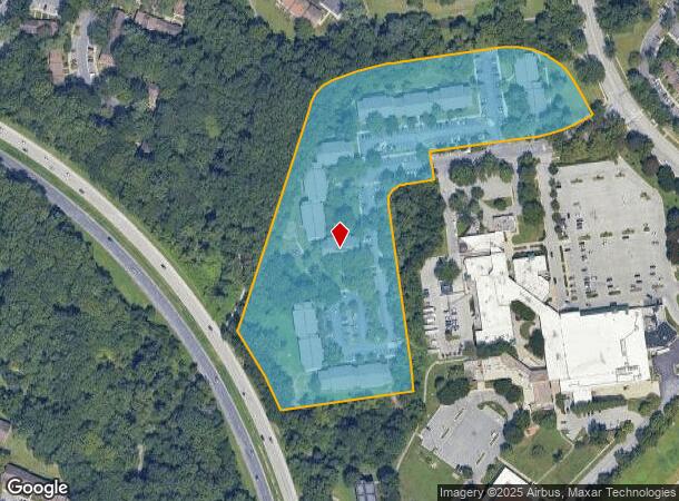 8786 Cloudleap Ct, Columbia, MD Parcel Map