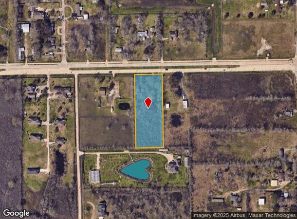  8404 Bailey Rd, Manvel, TX Parcel Map