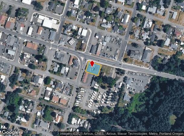 621 E 3Rd St, Lafayette, OR Parcel Map