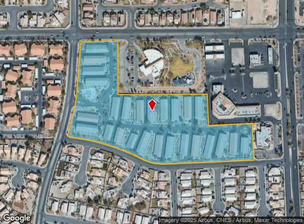  3940 Scott Robinson Blvd, North Las Vegas, NV Parcel Map