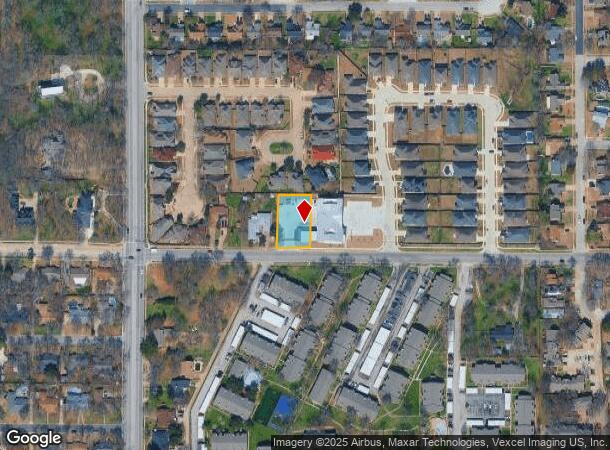 201 E Ash Ln, Euless, TX Parcel Map