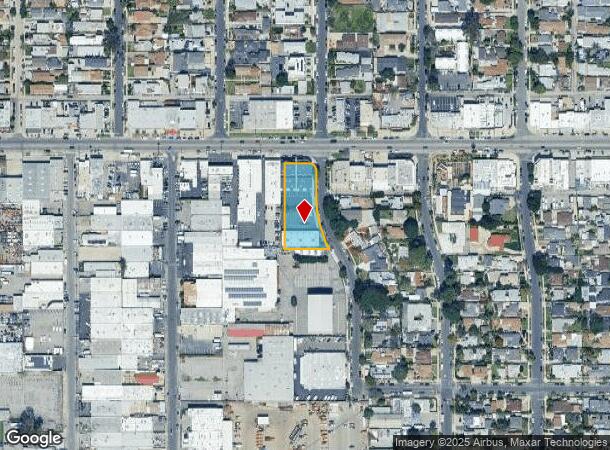  5543 Riverton Ave, North Hollywood, CA Parcel Map