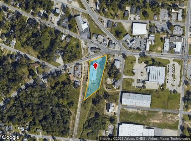  201 Johnson St, Statesboro, GA Parcel Map