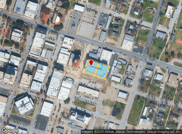  1 N 4Th St, Temple, TX Parcel Map