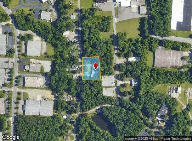  245 Beddington St, High Point, NC Parcel Map