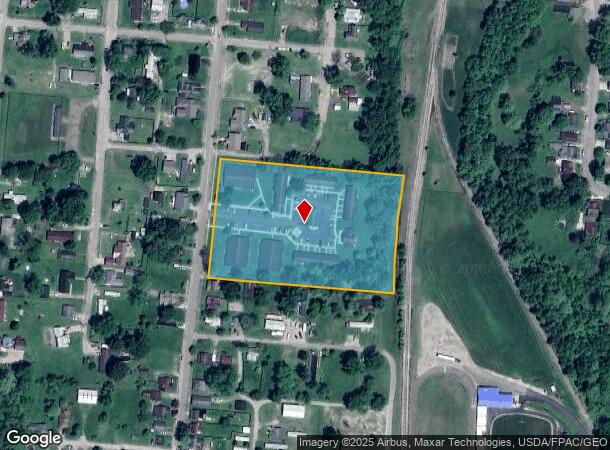 460 S Michigan Ave, Wellston, OH Parcel Map