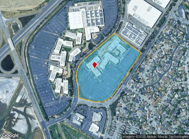  7700 Gateway Blvd, Newark, CA Parcel Map