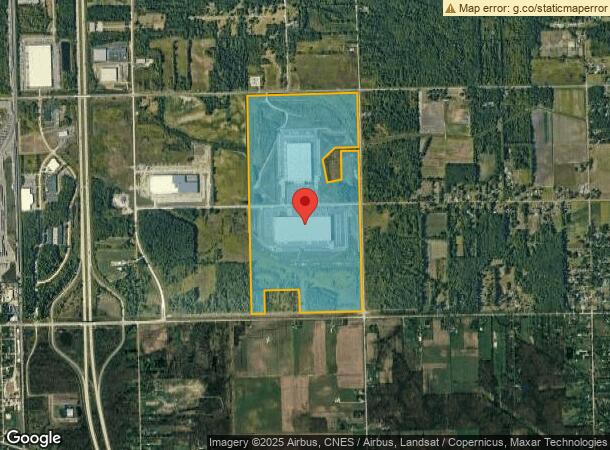  33701 Prescott St, Romulus, MI Parcel Map