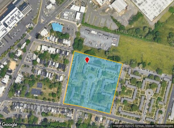 1282 Nottingham Way, Trenton, NJ Parcel Map