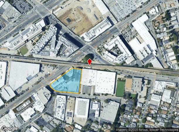  8810 Washington Blvd, Culver City, CA Parcel Map