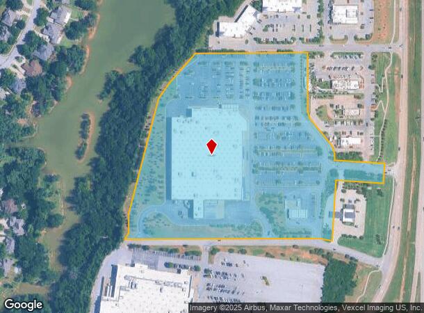 1117 W I 35 Frontage Rd, Edmond, OK Parcel Map