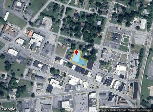  55 General Cleburne St, Ringgold, GA Parcel Map