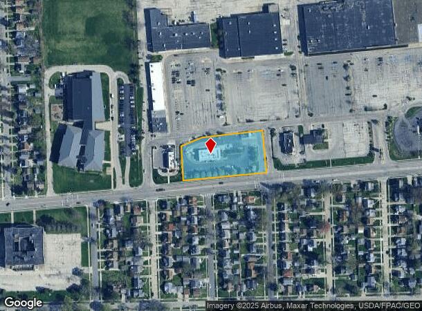 567 E Manhattan Blvd, Toledo, OH Parcel Map