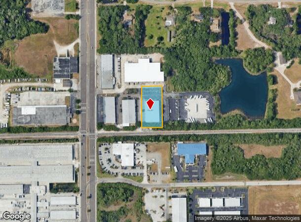 9929 Race Track Rd, Tampa, FL Parcel Map