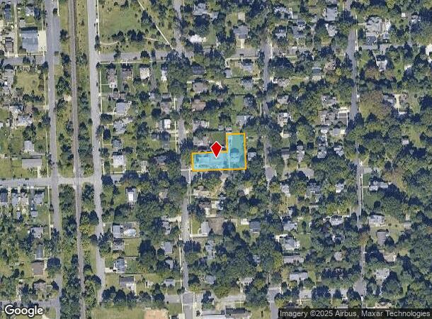  105 E Willow St, Wenonah, NJ Parcel Map