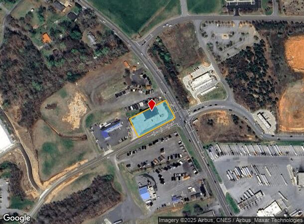 1743 Us Highway 601 N, Mocksville, NC Parcel Map