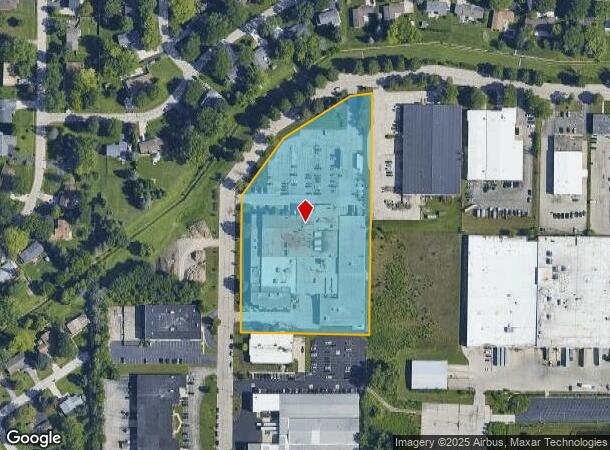 9000 N 55Th St, Milwaukee, WI Parcel Map