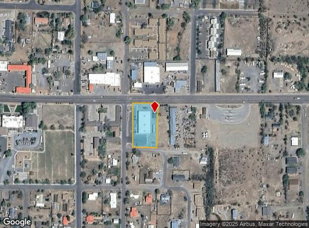 606 E Main St, Springerville, AZ Parcel Map