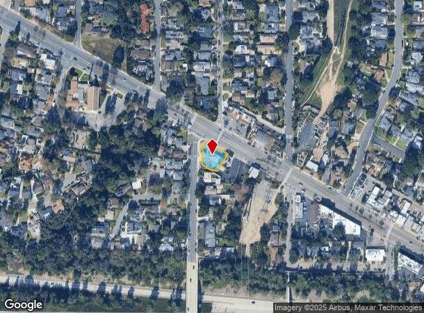  1540 Foothill Blvd, La Canada Flintridge, CA Parcel Map