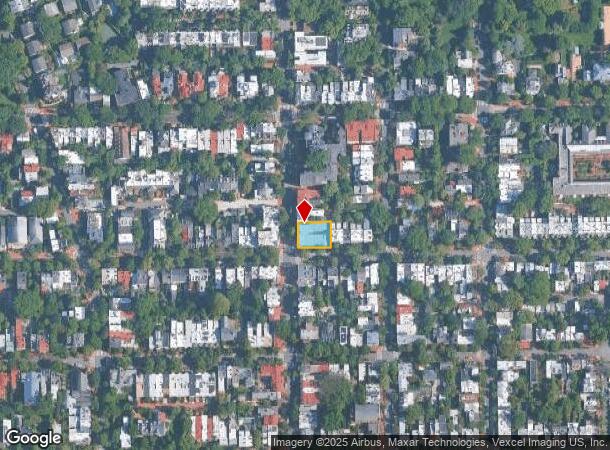 1507 30Th St Nw, Washington, DC Parcel Map