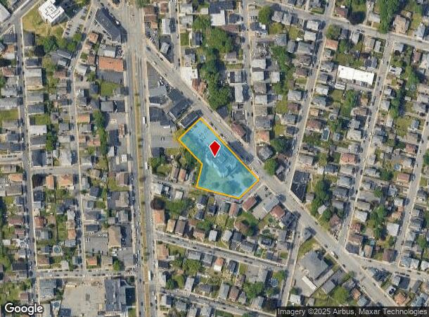  1863 Pleasant St, Fall River, MA Parcel Map