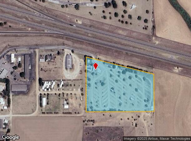 25027 S Interstate, Wakeeney, KS Parcel Map