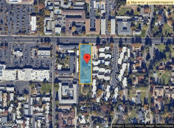  2900 Marconi Ave, Sacramento, CA Parcel Map