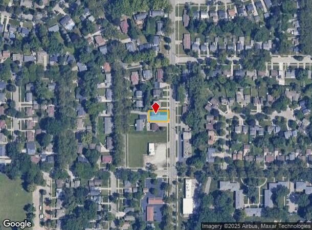  1631 Diamond Ave Ne, Grand Rapids, MI Parcel Map