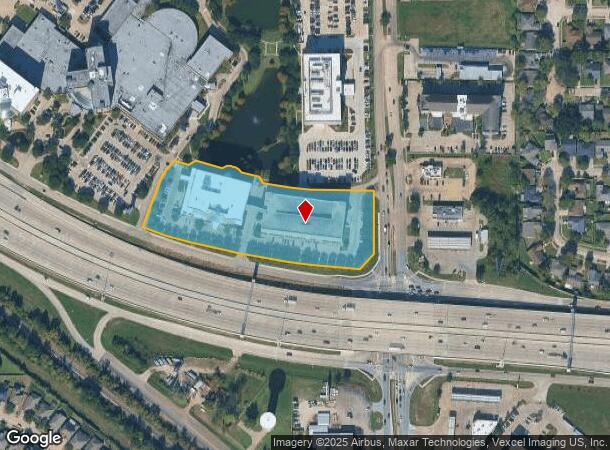  21212 Northwest Fwy, Cypress, TX Parcel Map