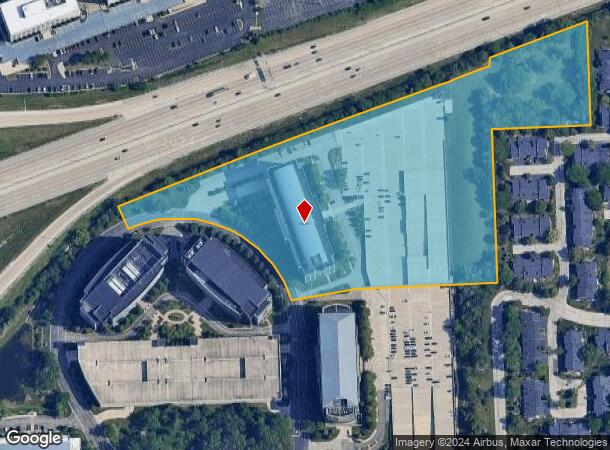  3025 Highland Pky, Downers Grove, IL Parcel Map