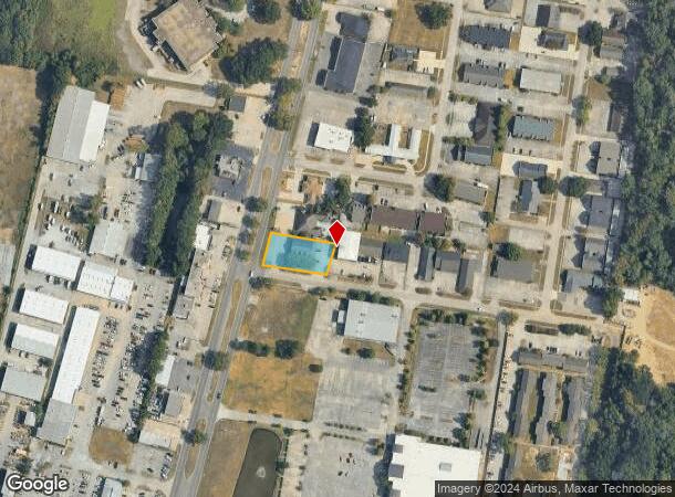  5841 S Sherwood Forest Blvd, Baton Rouge, LA Parcel Map