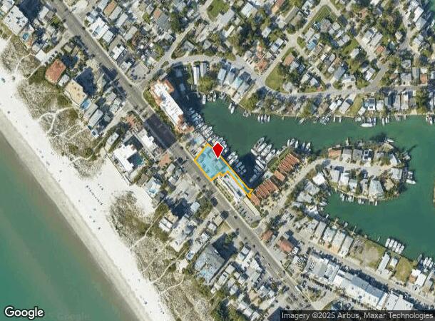  13205 Gulf Blvd, Madeira Beach, FL Parcel Map