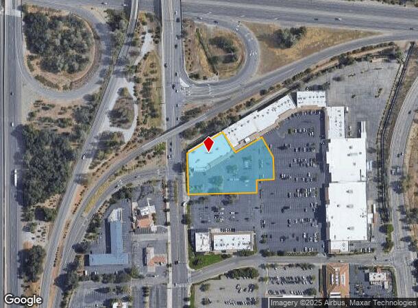 1603 Hilltop Dr, Redding, CA Parcel Map