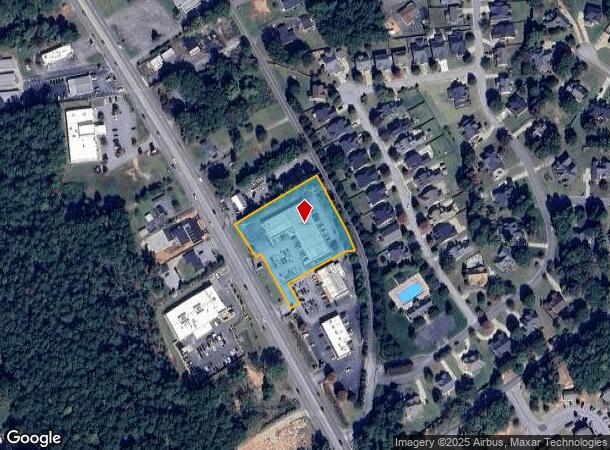 2528 Boiling Springs Rd, Boiling Springs, SC Parcel Map