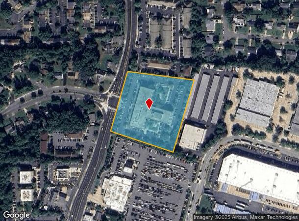  5501 Backlick Rd, Springfield, VA Parcel Map