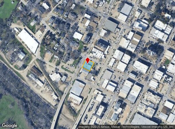  311 W Jefferson St, Waxahachie, TX Parcel Map