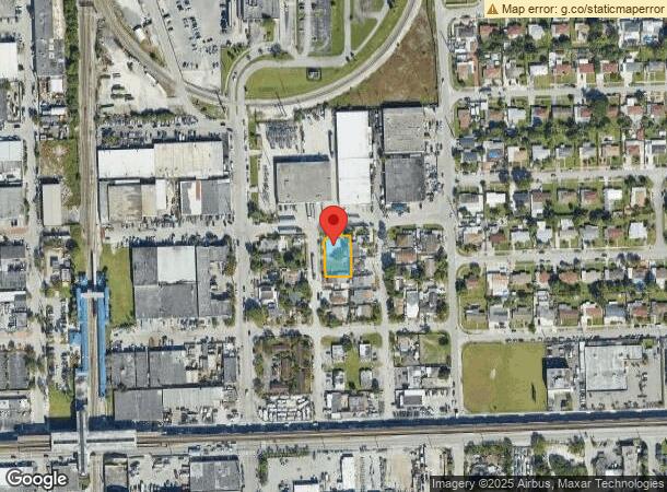  8095 Nw 36Th Pl, Miami, FL Parcel Map