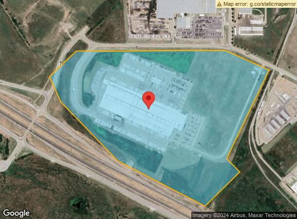  591 Apache Trl, Terrell, TX Parcel Map