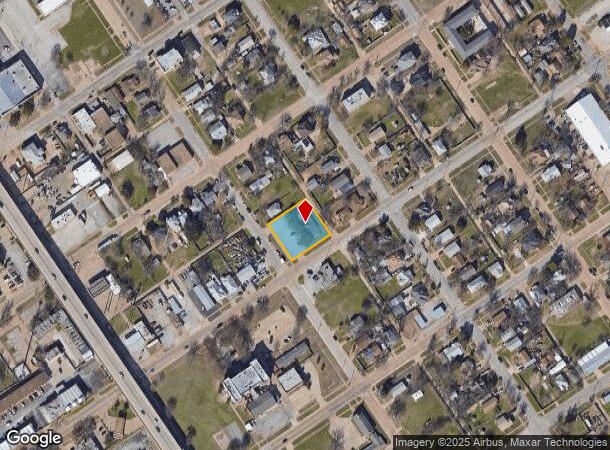  1211 Bluff St, Wichita Falls, TX Parcel Map